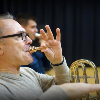 Masterclass  Sanganxa (ES) avec les trombonistes de la banda de Carçer Valencia.Octobre 2015